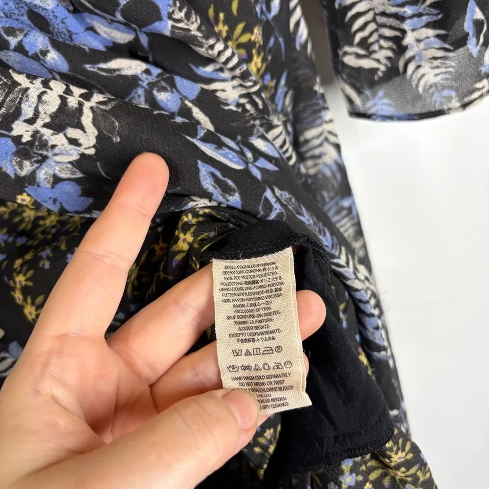 Free People Floral Mini Dress Size XS